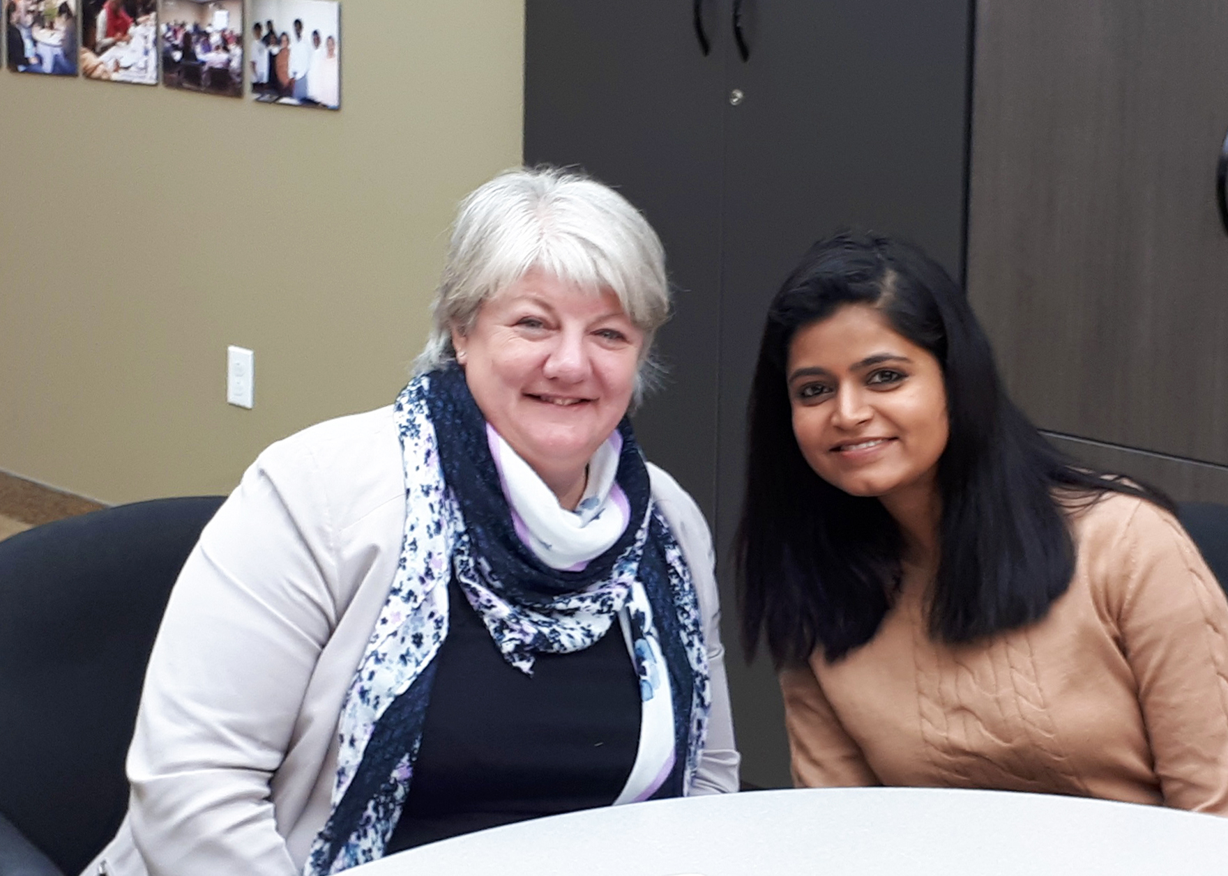 Jakki and Priyanka - one of our latest matches