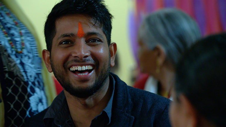 Rupesh Dhungana at the DRUK Atlantic Youths Day. Credit: Clothesline Media.]