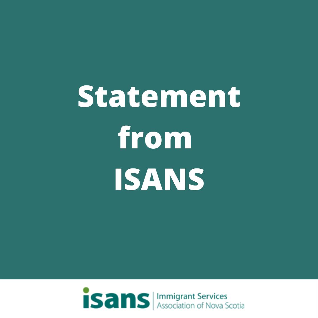 Statement from ISANS