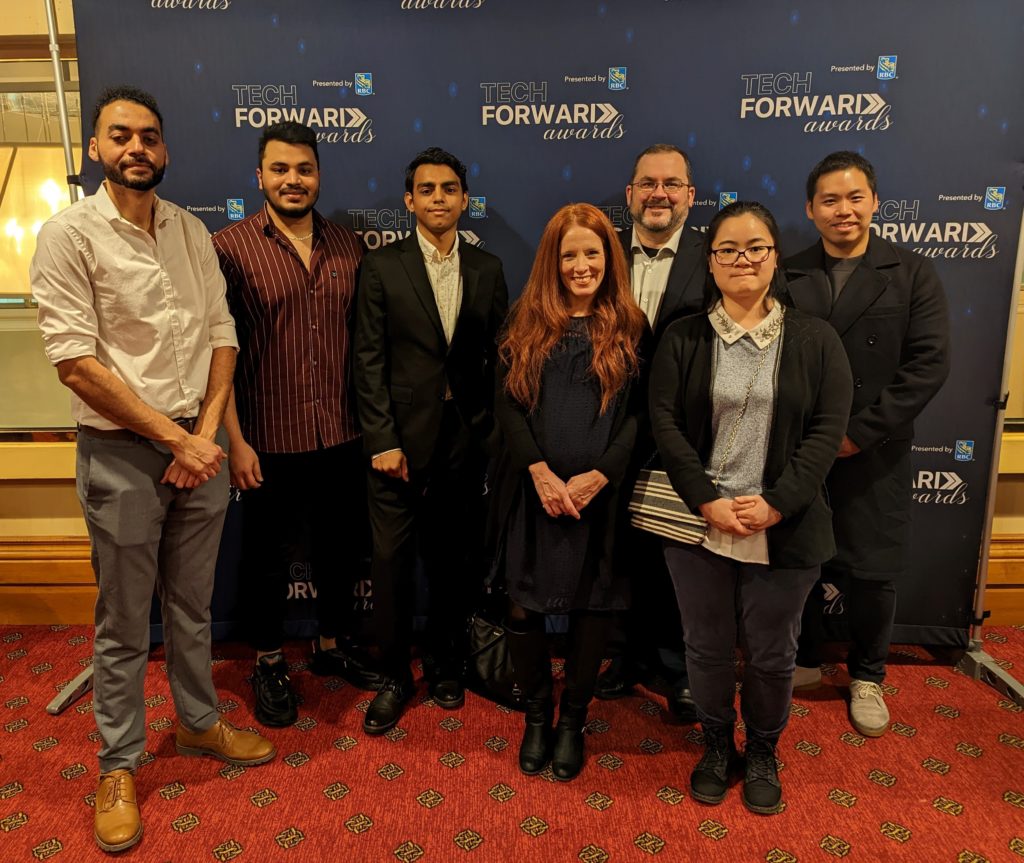 ISANS' Digital Navigation Team at the 2022 TechForward Awards