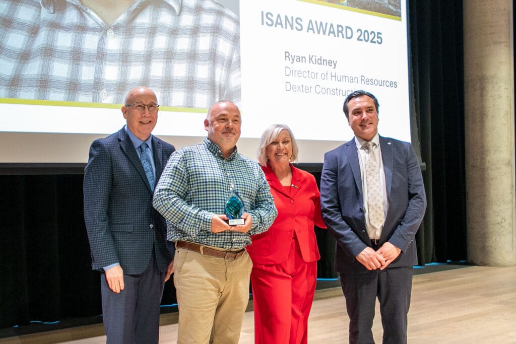 Ryan Kidney receives 2025 ISANS Award for championing diversity and inclusion