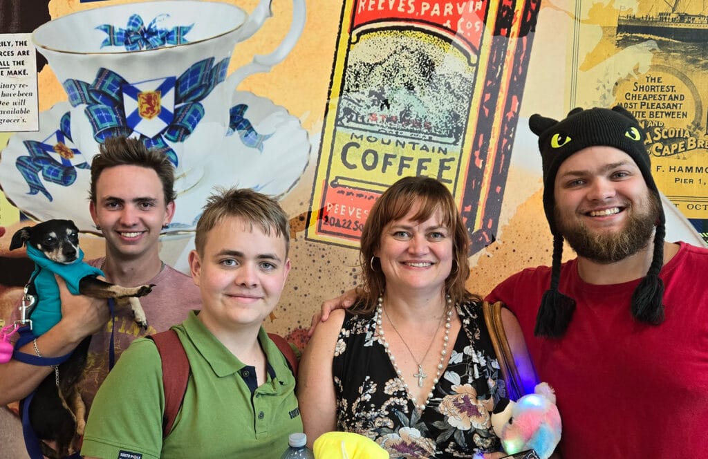 PET - Mickey and Family-website-2 - Immigrant Services Association of Nova Scotia Mickey and Family