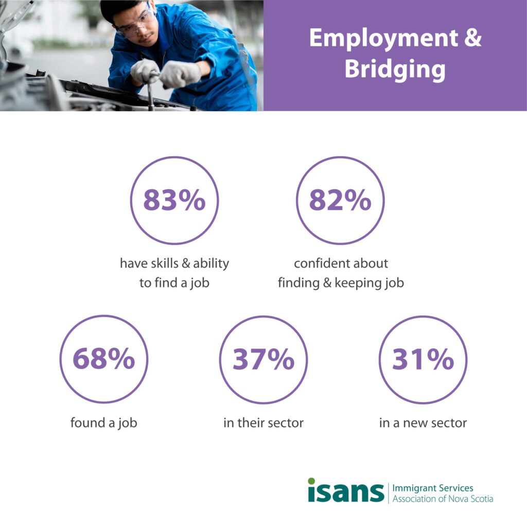 employment and bridging evaluation survey