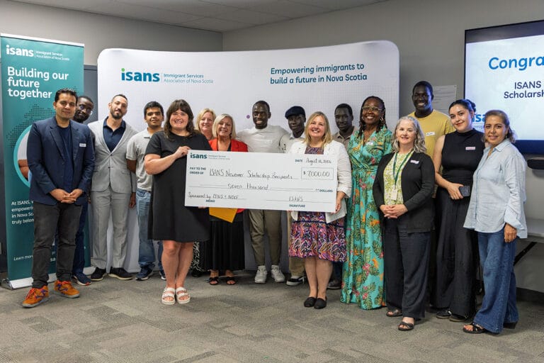 Newcomer Scholarship group photo