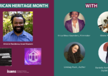 African Heritage Month at ISANS: Artist in Residence Israel Ekanem