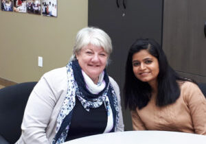 Jakki and Priyanka - one of our latest matches