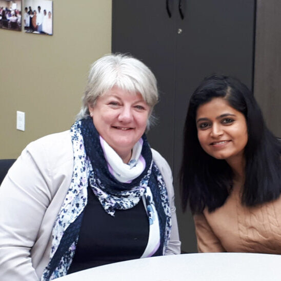 Jakki and Priyanka - one of our latest matches