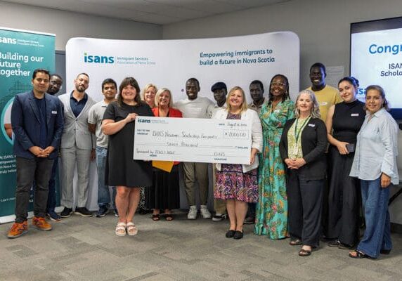 Newcomer Scholarship group photo