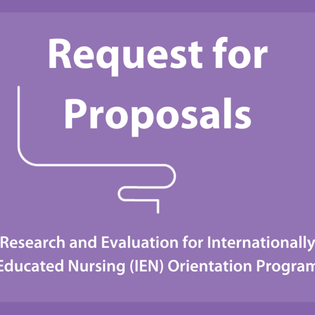 Request for Proposals-IEN