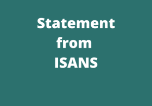 Statement from ISANS
