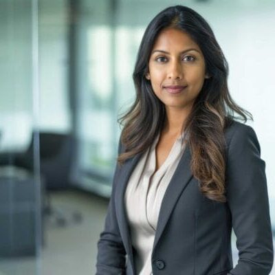 A successful business immigrant woman