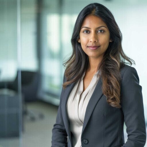 A successful business immigrant woman